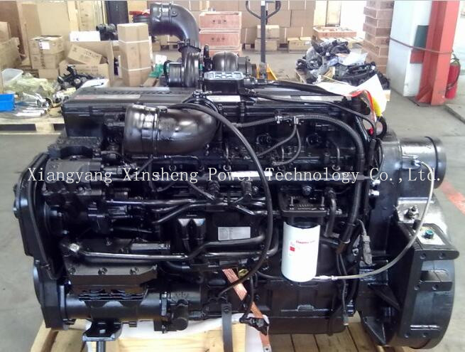 Motor diesel dos Cummings ISLe375 30 para o deslocamento frio do cilindro 276KW/2100RPM 6 8.9L da água do caminhão