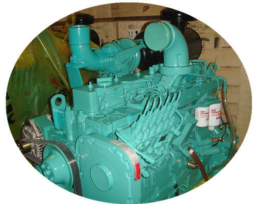 grupo de geração diesel dos motores da movimentação de 183KW 6CTAA8.3-G2 Cummins G com regulador bonde